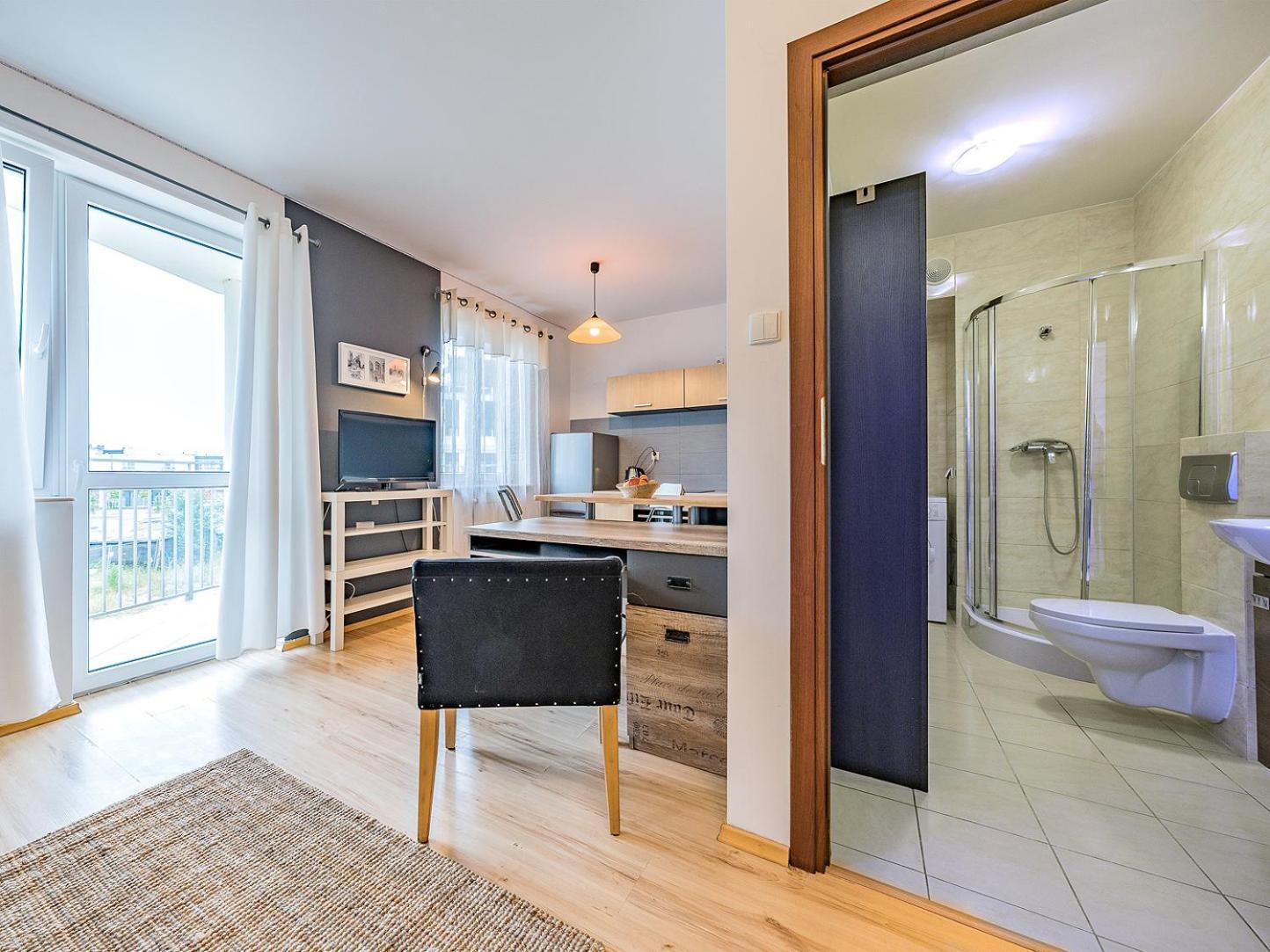 Apartament Z Balkonem I Bezplatnym Parkingiem グダニスク エクステリア 写真